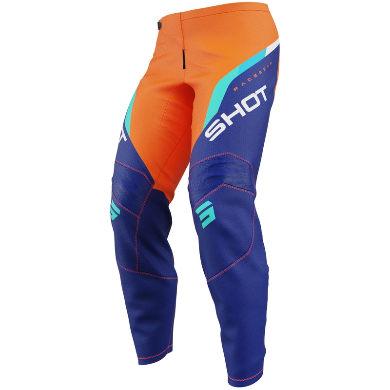 Vaikų motokroso kelnės Shot Draw Daytona orange