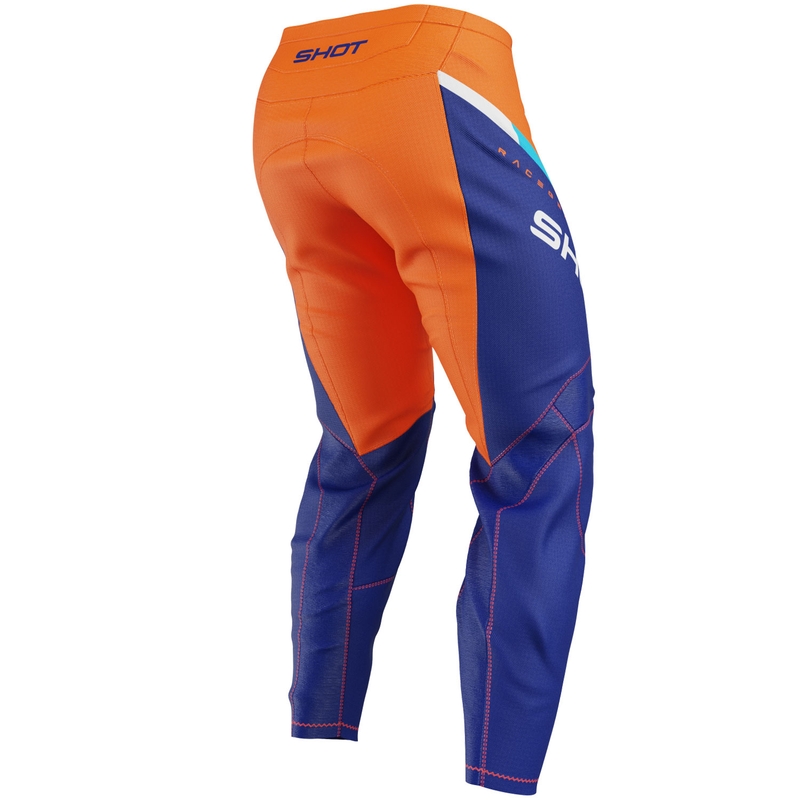 Vaikų motokroso kelnės Shot Draw Daytona orange