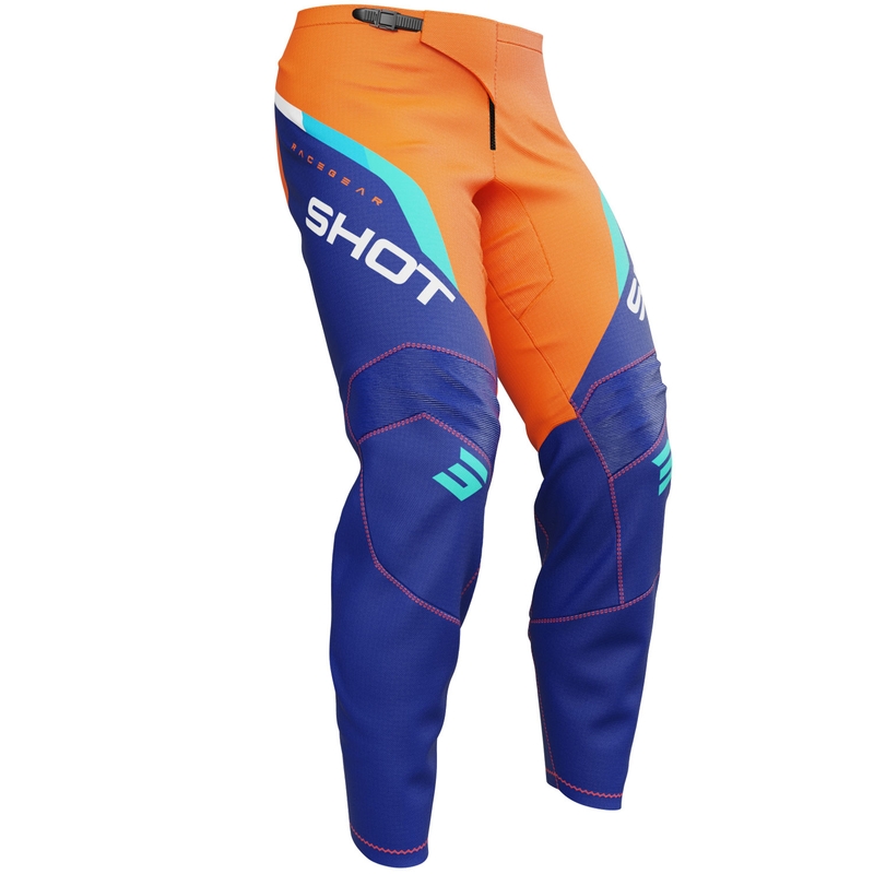 Vaikų motokroso kelnės Shot Draw Daytona orange