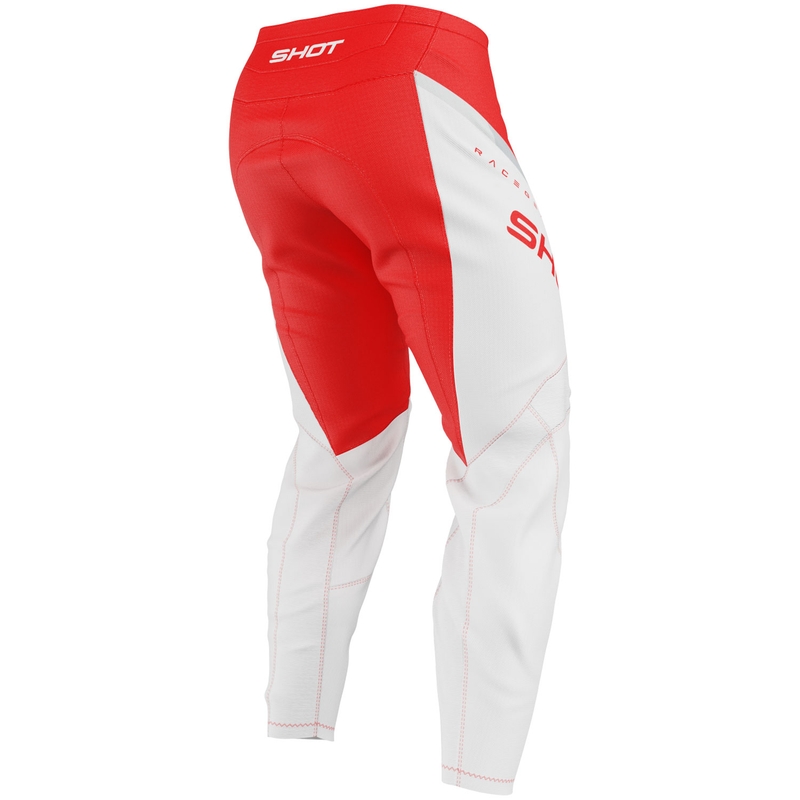 Vaikų motokroso kelnės Shot Draw Daytona red
