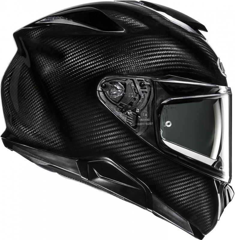 HJC RPHA 72 Carbon Solid Black Integral Motociklininko šalmas