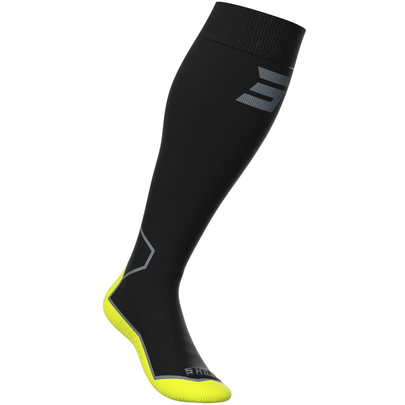Fluo geltonos vaikiškos kojinės "Shot Line