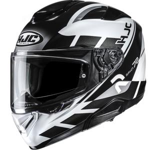 Integruotas motociklininko šalmas HJC RPHA 72 Value MC5 juodai baltas