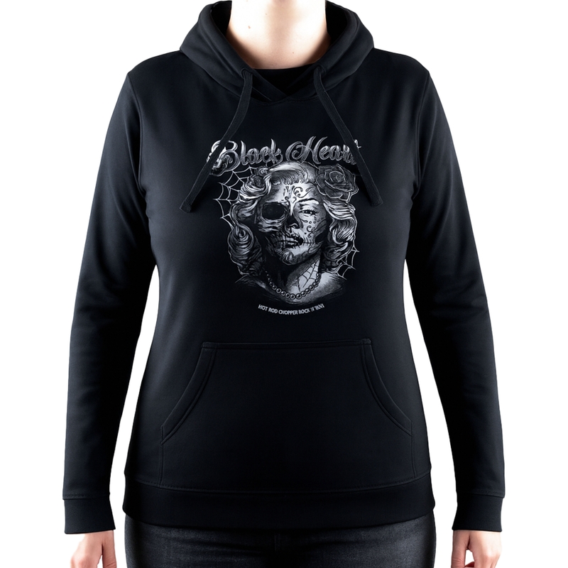 Moteriški Black Heart Dirty Queen džemperis Black