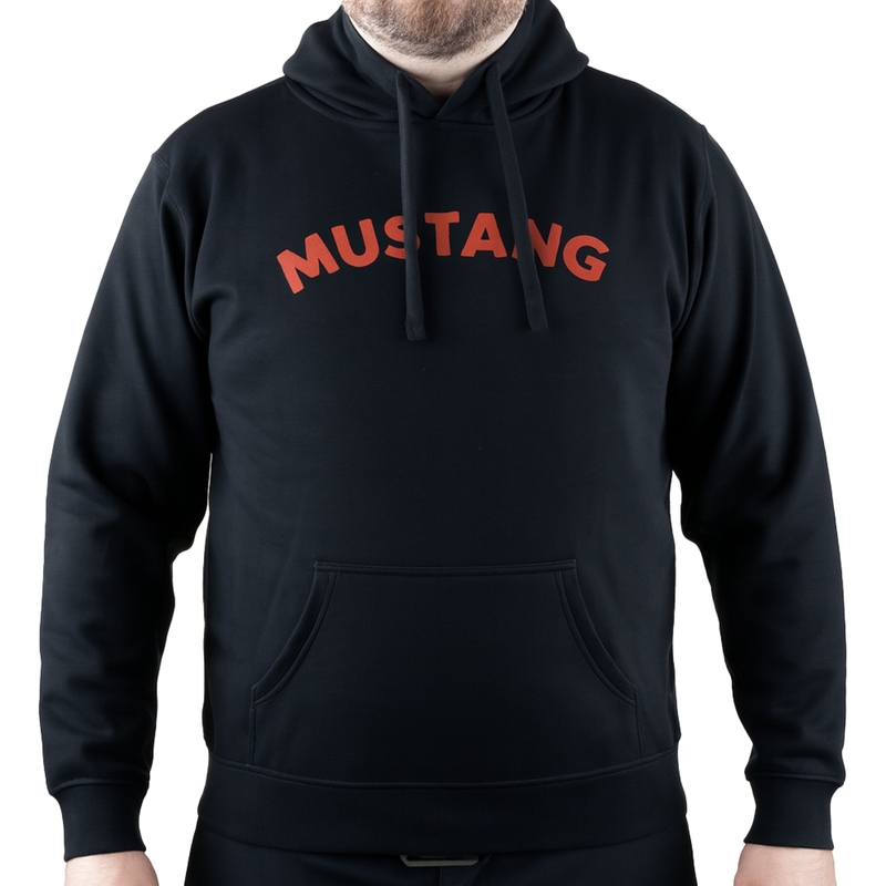 Striukė su gobtuvu Black Heart Mustang black