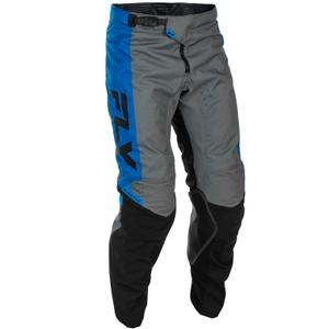 Motokroso kelnės FLY Racing - JAV Kinetic blue-grey-black