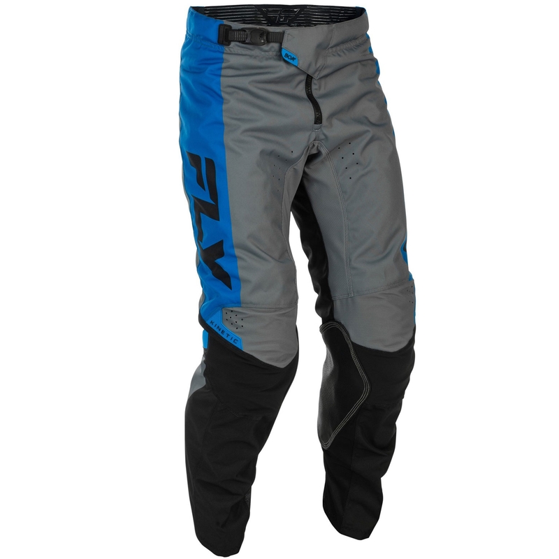Motokroso kelnės FLY Racing - JAV Kinetic blue-grey-black