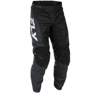 Motokroso kelnės FLY Racing - JAV F-16 juoda ir balta