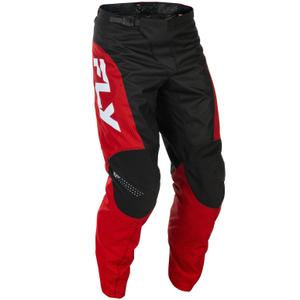 Motokroso kelnės FLY Racing - JAV F-16 raudona-juoda-balta