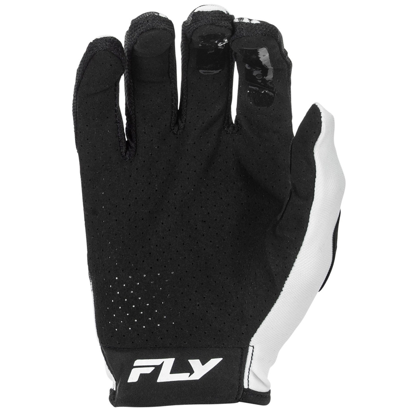 Motokroso pirštinės FLY Racing - USA Lite Warp balta-mėlyna-rožinė