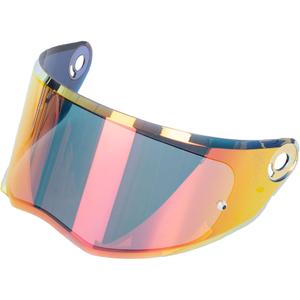 HJC HJ-41 raudonas plexi