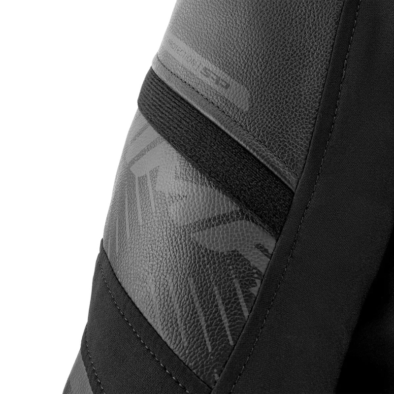 "Shima Bandit 2.0" juoda odinė motociklininko striukė