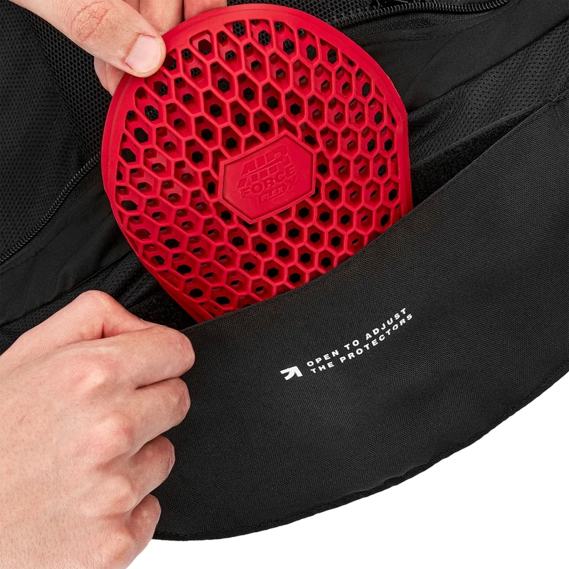 "Shima Bandit 2.0" juoda odinė motociklininko striukė