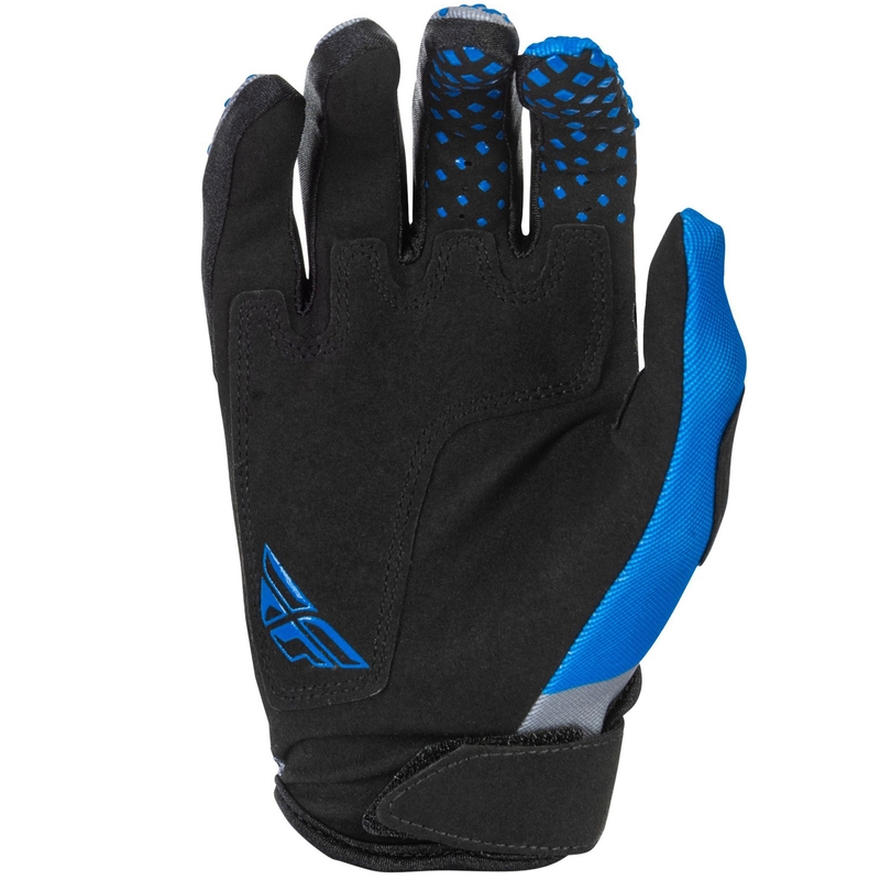 Motokroso pirštinės FLY Racing - USA Kinetic blue-grey-black