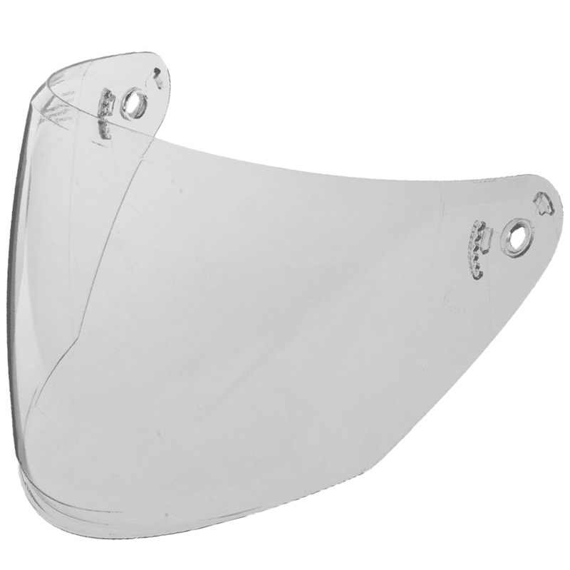 Skaidrus "Cassida Jet Tech" šalmo "Plexiglas" stiklas