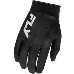Motokroso pirštinės FLY Racing - JAV F-16 juoda ir balta