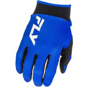 Motokroso pirštinės FLY Racing - JAV F-16 mėlyna ir balta