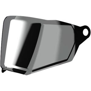 LS2 MX702 šalmų pleksi stiklas iridžio sidabro spalvos