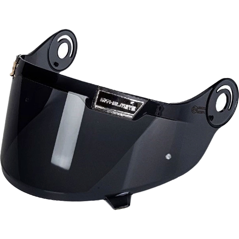"Plexi MT-V-32 Max Vision" šalmams "Jarama/Jarama SV" tamsus su sidabrinėmis detalėmis
