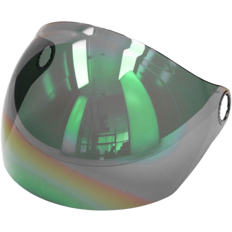 Plexi šalmams "Nexx X.G30 Bubble green mirrored išpardavimas