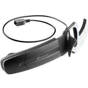 Papildomas mikrofonas Interfonas su plokščia jungtimi juodas