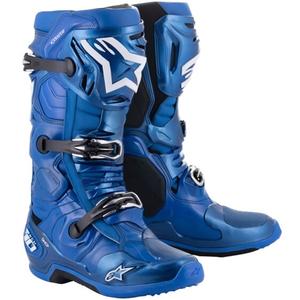 Alpinestars Tech 10 mėlynai-juodai-balti motociklininko batai