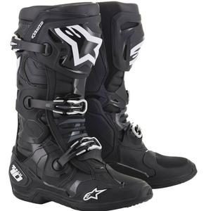 "Alpinestars Tech 10" juodi motociklų batai