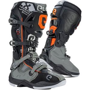 "Eleveit X-Legend" motociklininko batai pilkai oranžiniai