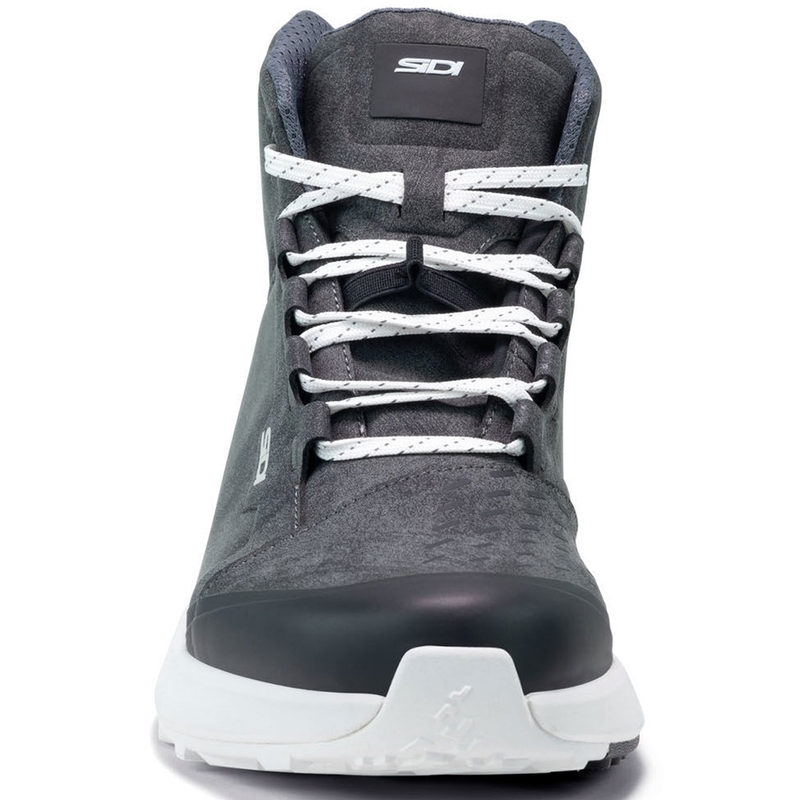 SIDI NUCLEUS Suede WP juodai balti motociklininko batai