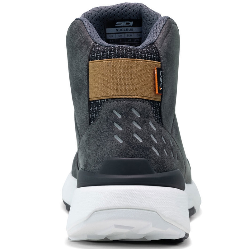 SIDI NUCLEUS Suede WP juodai balti motociklininko batai