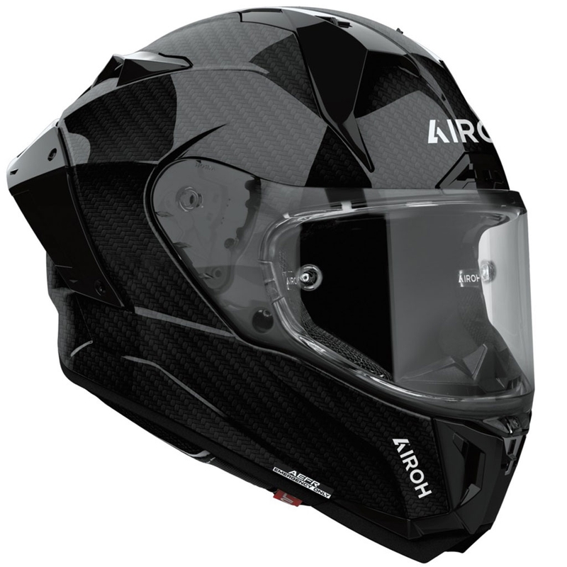 Airoh GP800 Carbon Gloss Black Integral Motociklininko šalmas