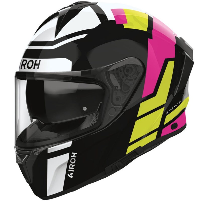 Integruotas motociklininko šalmas Airoh SPARK 2 Livery blizgus mėtinis