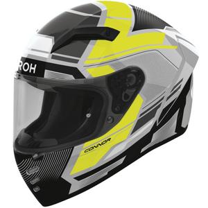 Integruotas motociklininko šalmas Airoh CONNOR Ego shiny fluo yellow