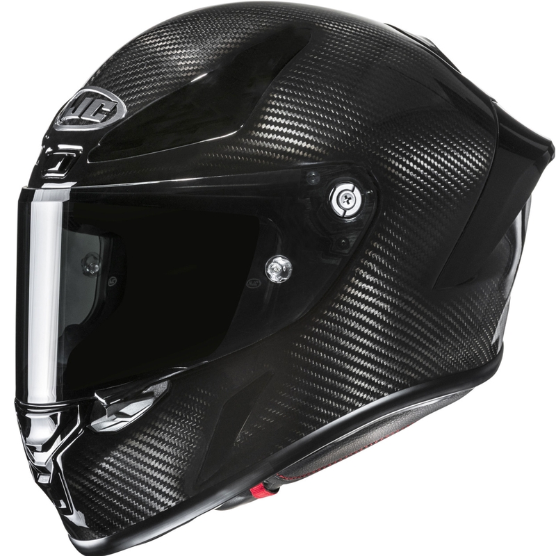 Integruotas motociklininko šalmas HJC RPHA 1 V2 CARBON Solid black