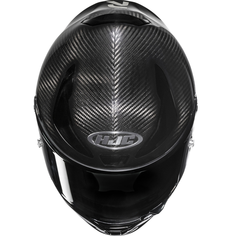 Integruotas motociklininko šalmas HJC RPHA 1 V2 CARBON Solid black