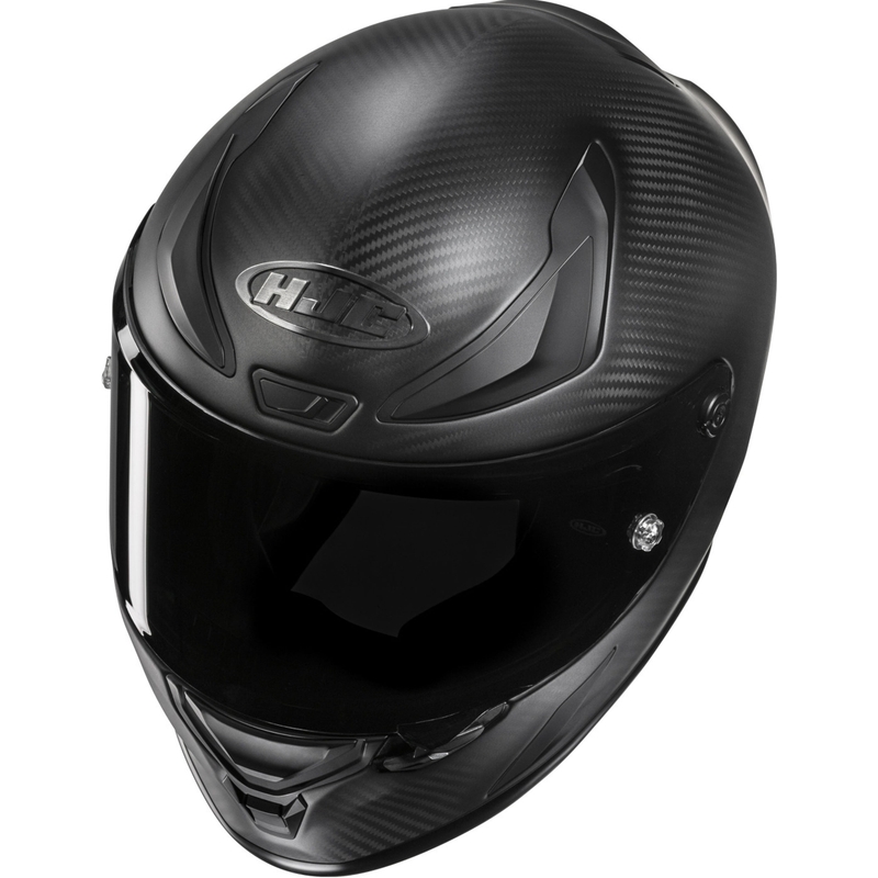 Integruotas motociklininko šalmas HJC RPHA 1 V2 CARBON Solid matinis juodas