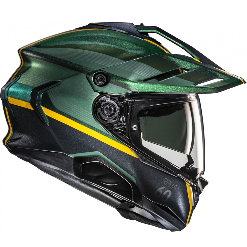 Enduro šalmas motociklui HJC RPHA 60 Arbre MC4 žalias-juodas-geltonas