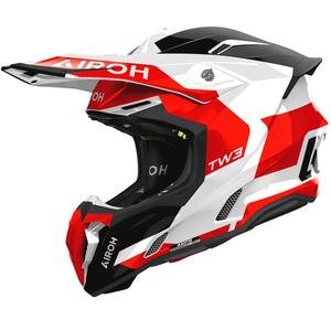 Motokroso šalmas Airoh Twist 3 Fancy glossy red