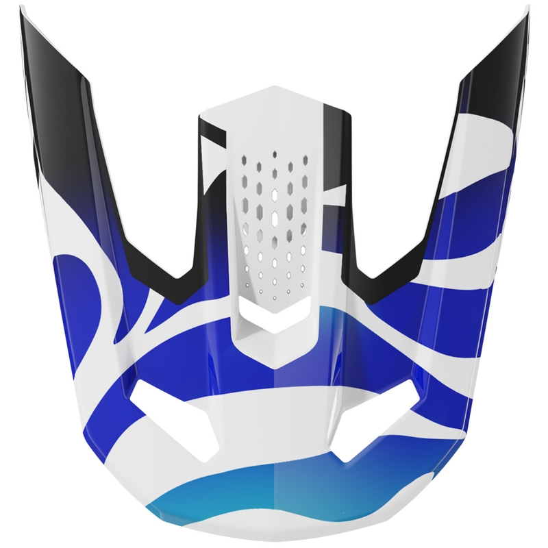 Šalmo skydelis "Shot Speed Ghost" blizgiai mėlynas