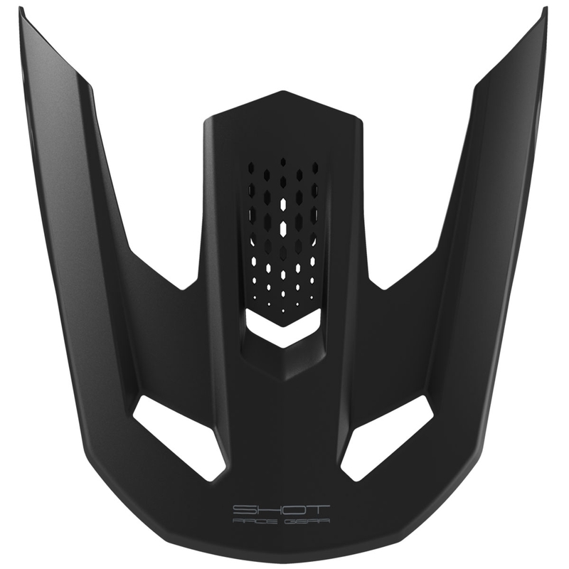 Šalmo skydelis Shot Speed Solid matinės juodos spalvos