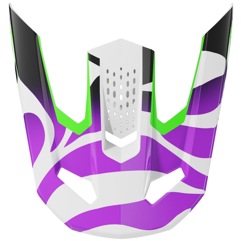 "Shot Speed Ghost" vaikiško šalmo skydelis violetinės spalvos