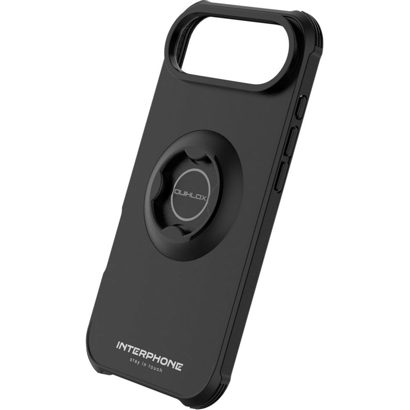 Telefono dėklas Interphone QUIKLOX Tetraforce-Apple iPhone 17 Air juodas