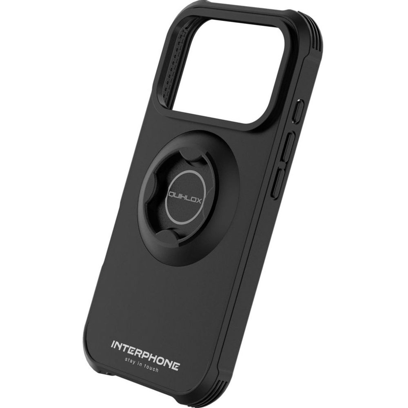 Telefono dėklas Interphone QUIKLOX Tetraforce-Apple iPhone 17 Pro Max juodas