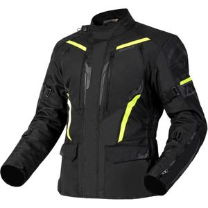 Motociklininko striukė Ozone Tour III black-anthracite-fluo yellow