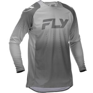 Motokroso marškinėliai FLY Racing Evolution white-grey