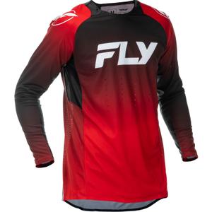 Motokroso marškinėliai FLY Racing Evolution raudona-juoda-balta