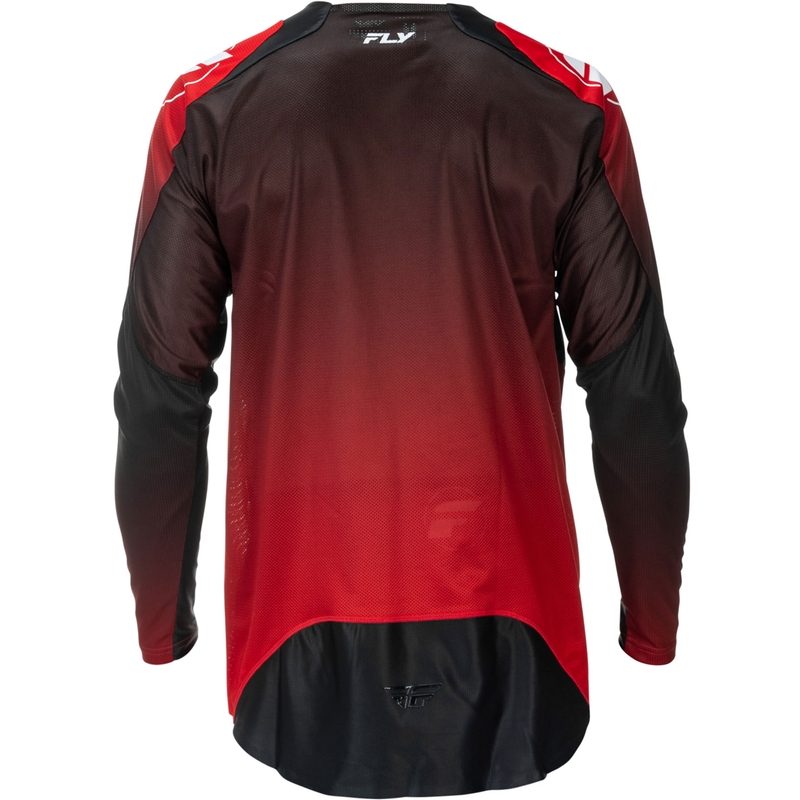 Motokroso marškinėliai FLY Racing Evolution raudona-juoda-balta