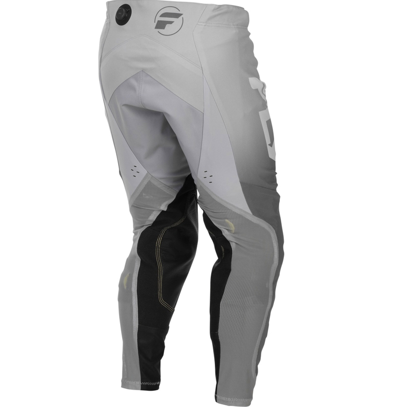 Motokroso kelnės FLY Racing Evolution white-grey