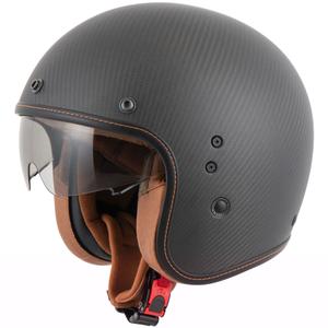 Atviras šalmas Scorpion Belfast Evo Carbon Black Matte