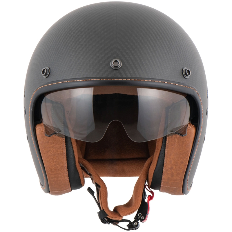 Atviras šalmas Scorpion Belfast Evo Carbon Black Matte